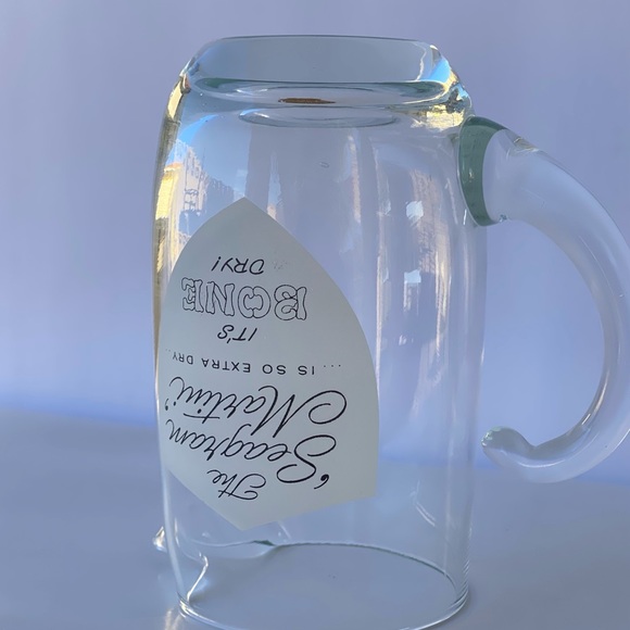 Vintage Seagrams Gin Mini Glass Pitcher - Picture 3 of 6